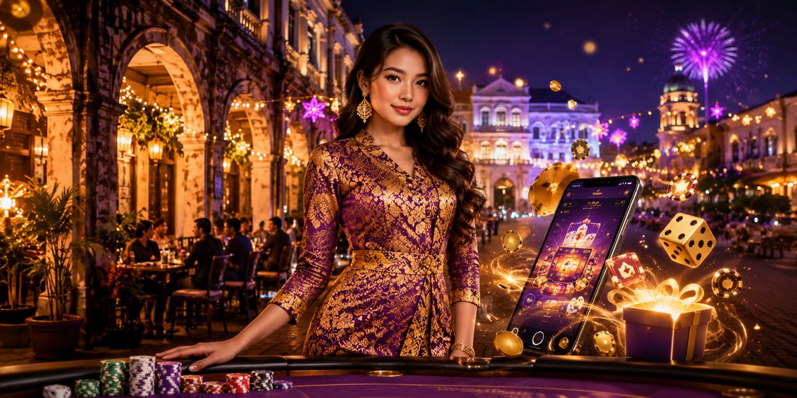 Antara muka pertaruhan kasino bertema batik di Ipoh