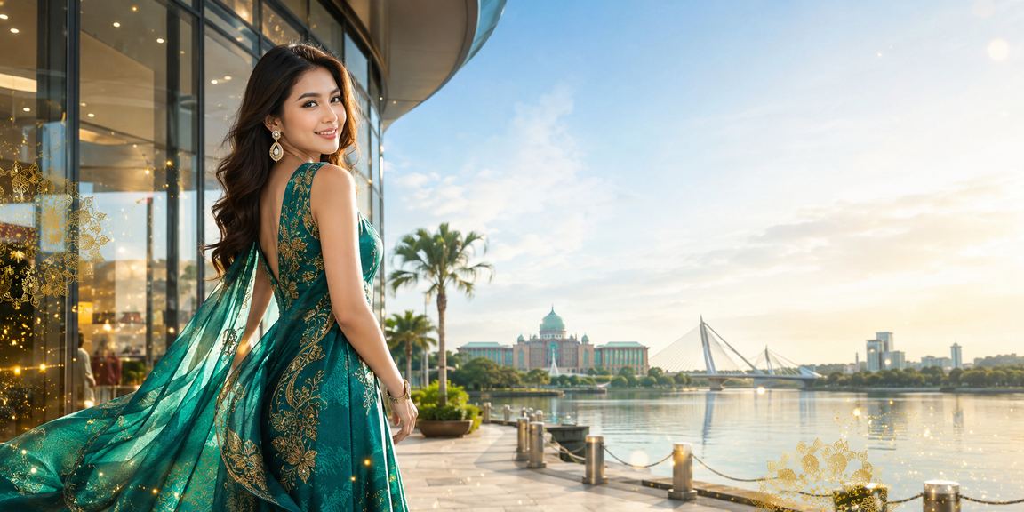 Exclusive Hari Raya promotions at mywin77 featuring a Putrajaya theme